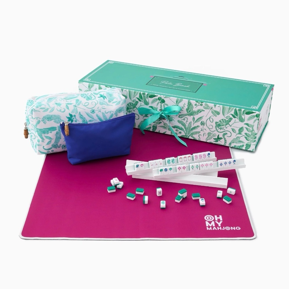 Oh My Mahjong Palm Beach Mahjong Travel Set - Used - Picture 11 of 15